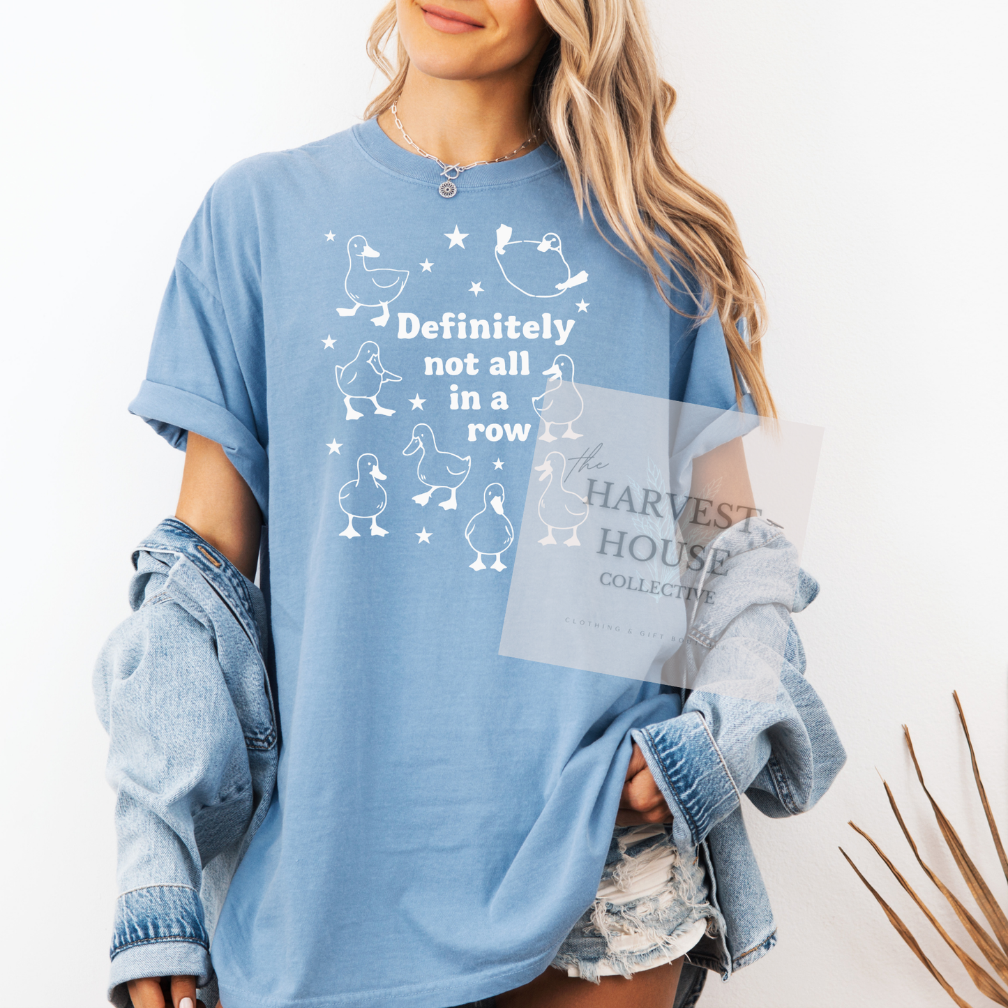 Ducks In A Row Comfort Color Tee