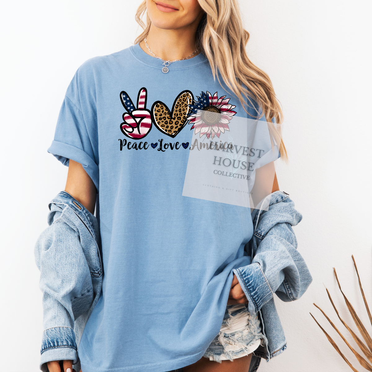Peace Love America Shirt