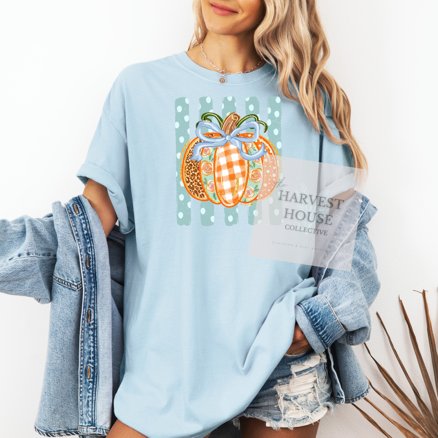 Polka Dot Pumpkin Tee