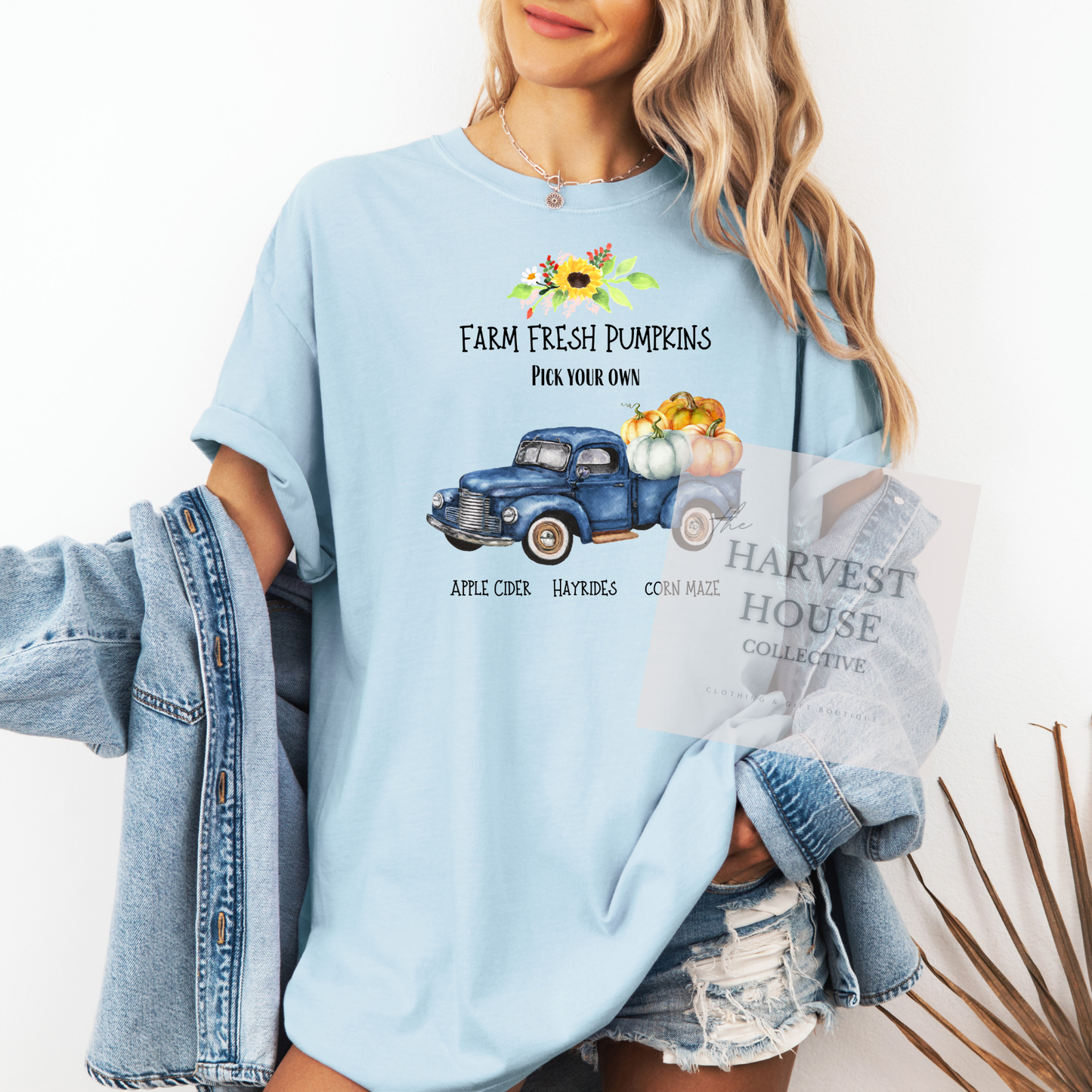 Farm Fresh Pumpkins Crewneck