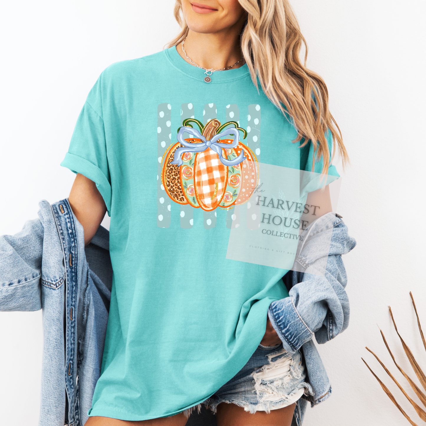 Polka Dot Pumpkin Tee