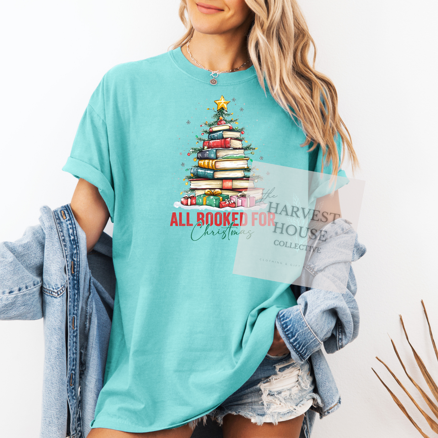 All Booked For Christmas Shirt