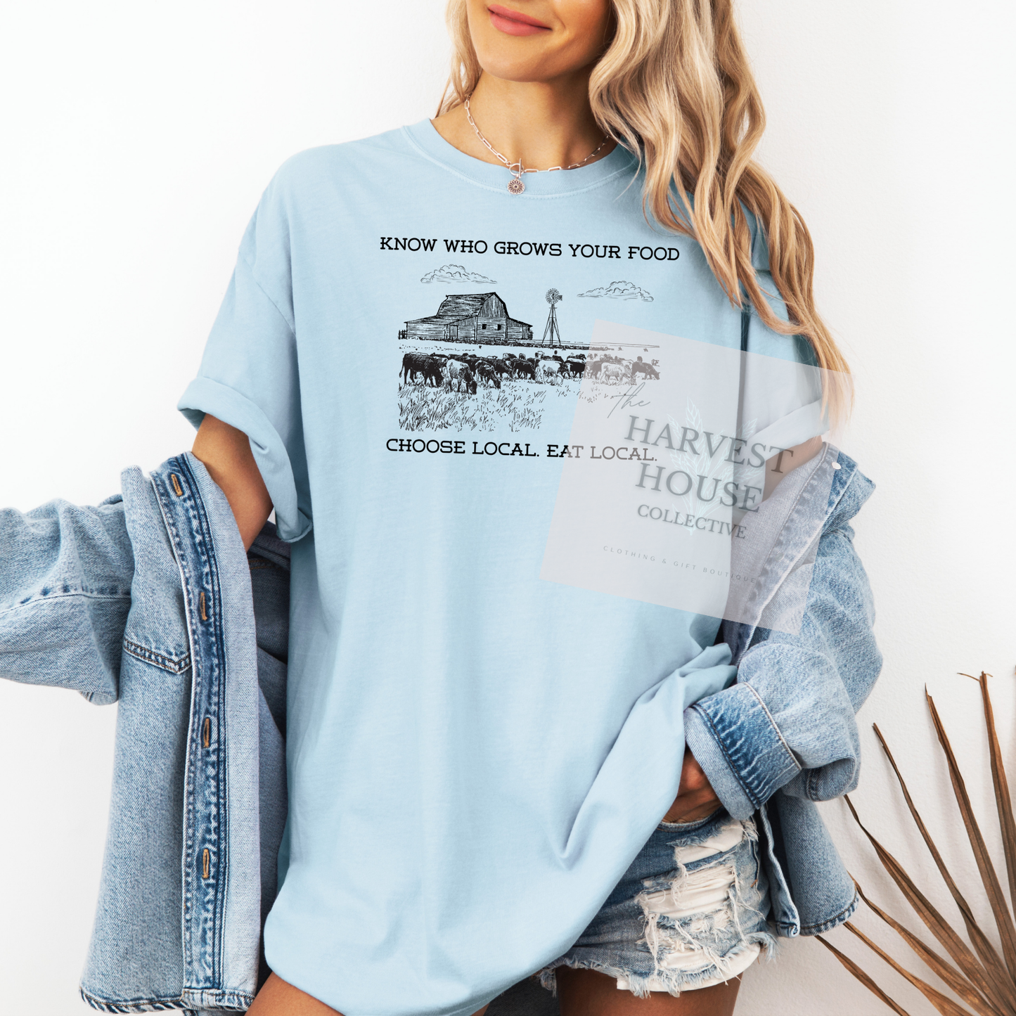 Know Who Grows Your Food Comfort Color Tee