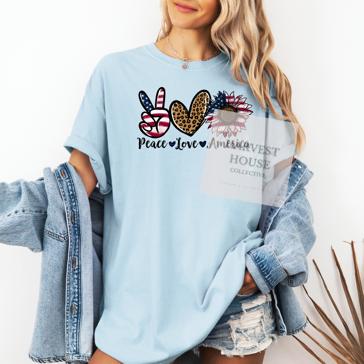 Peace Love America Shirt