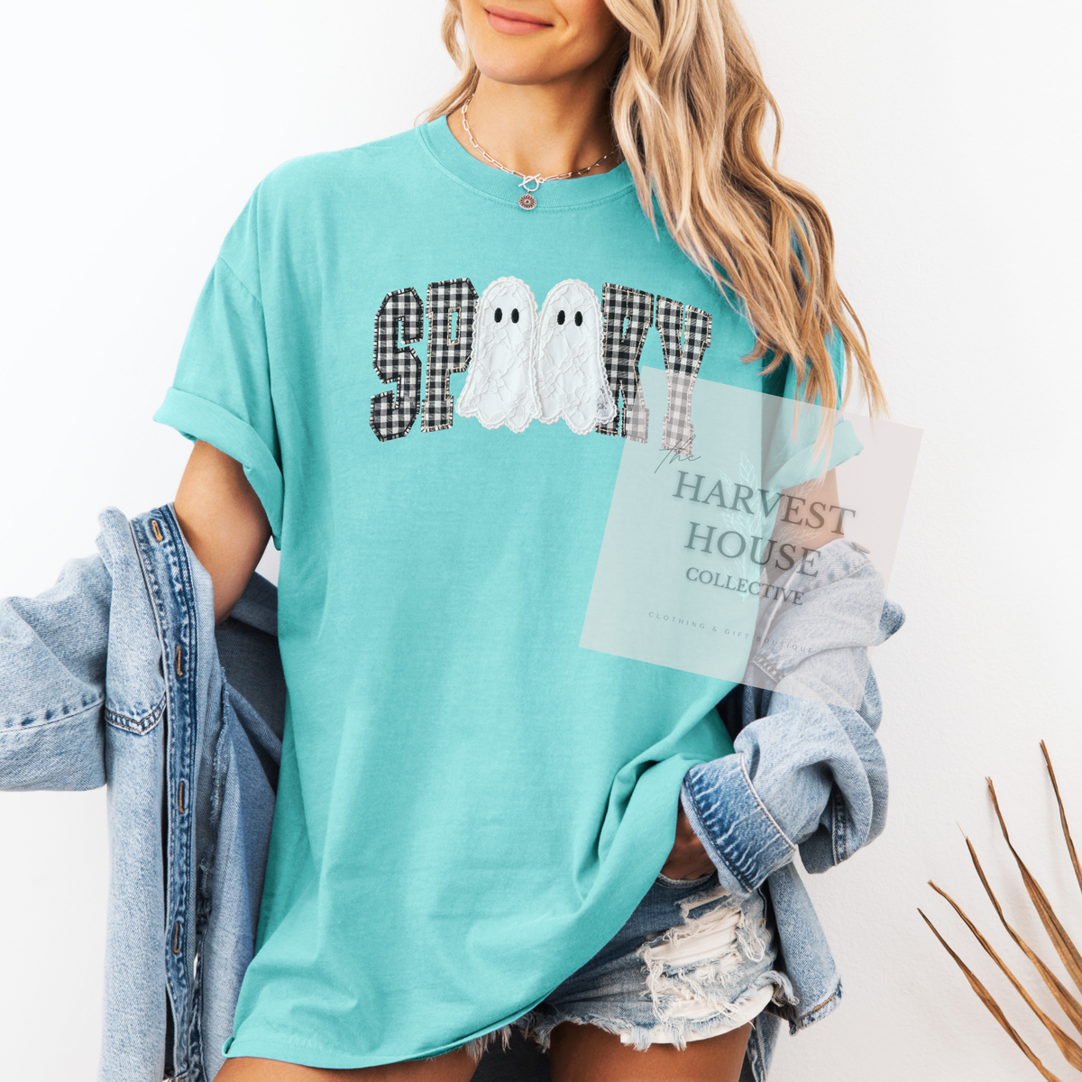 Faux Lace Spooky Shirt
