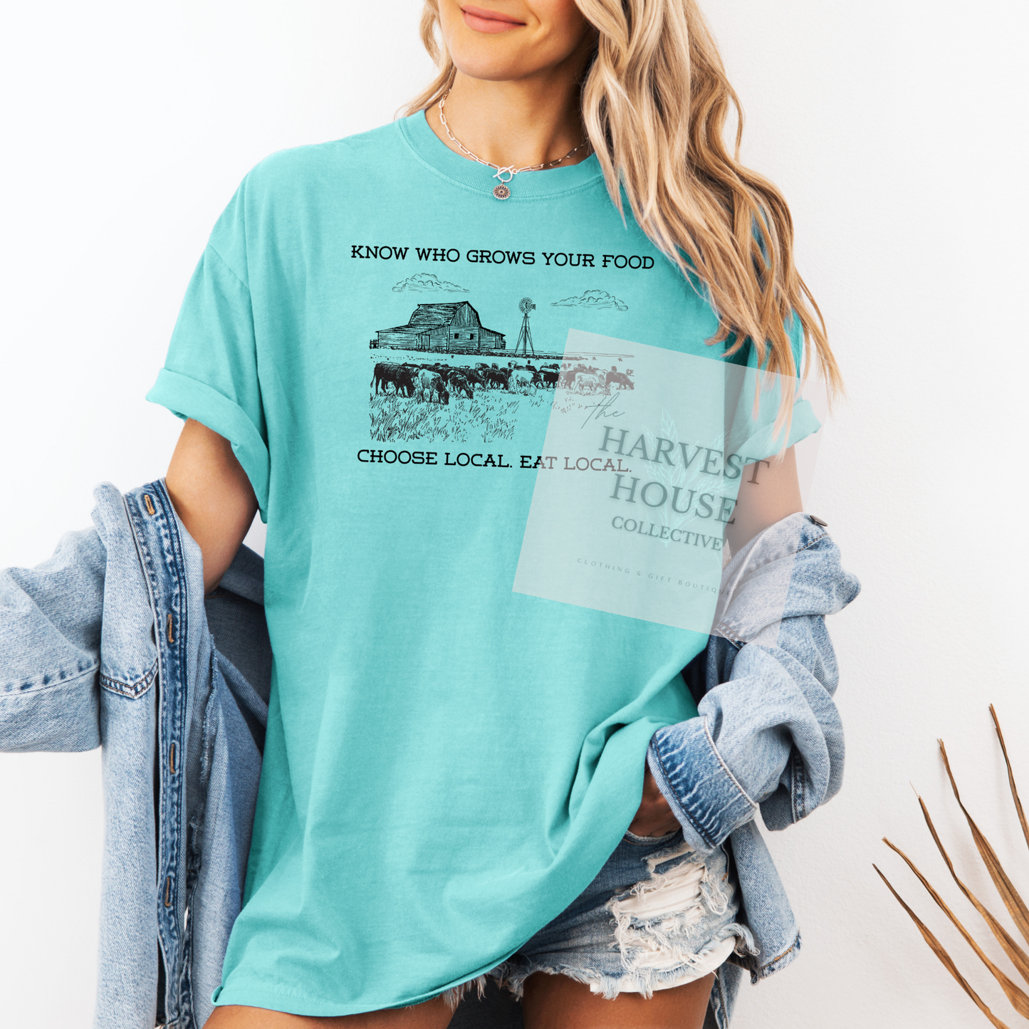 Know Who Grows Your Food Comfort Color Tee