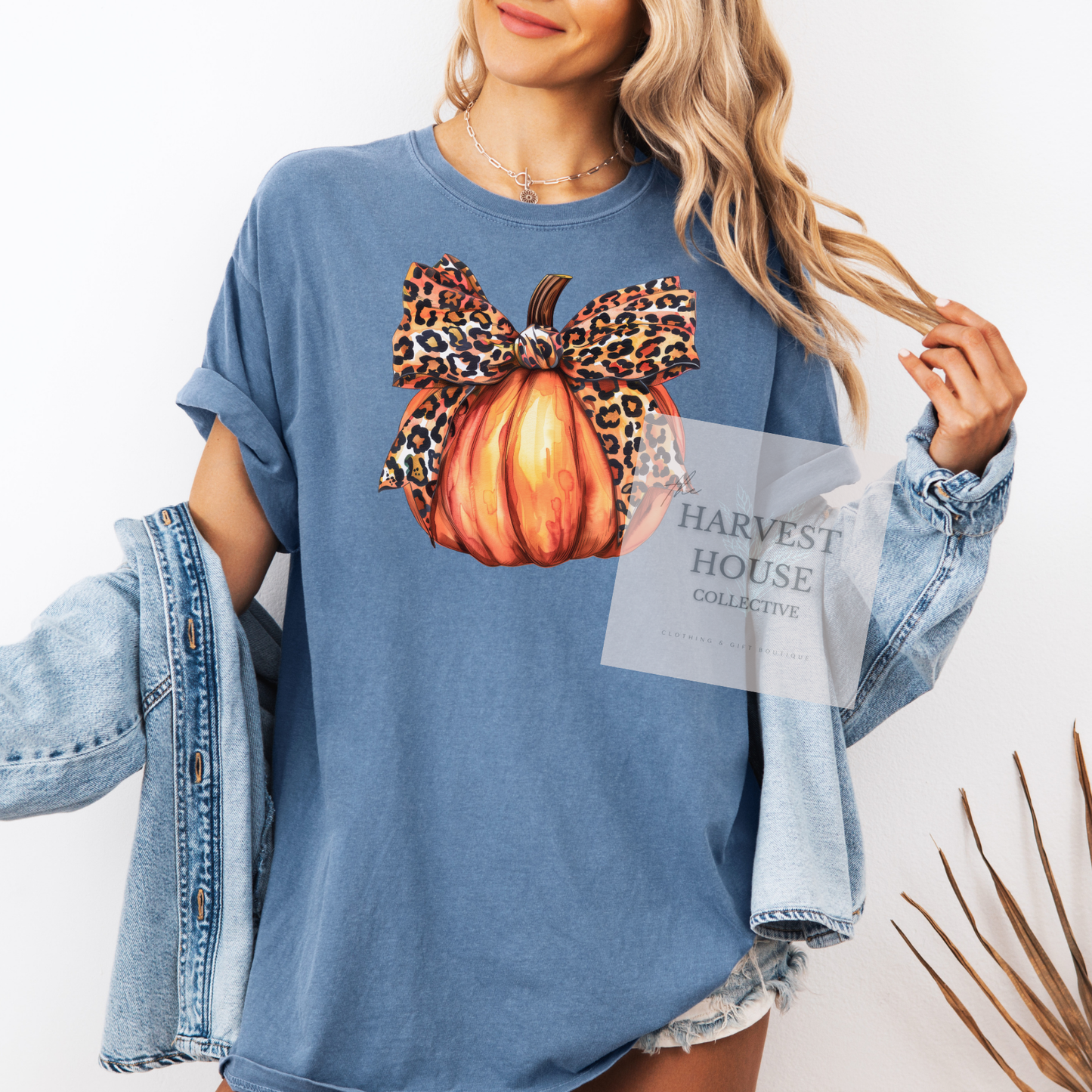 Leopard Pumpkin Shirt