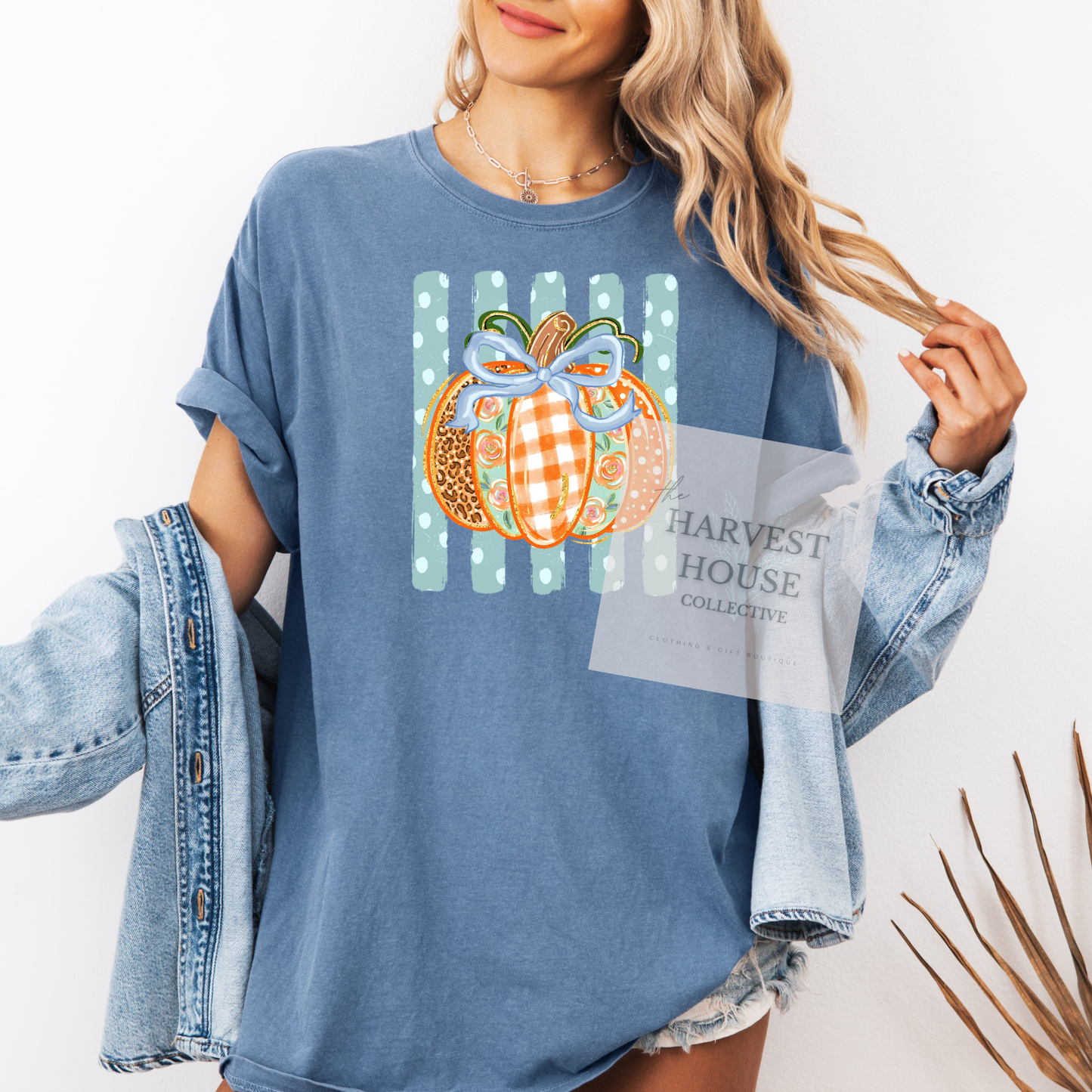 Polka Dot Pumpkin Tee