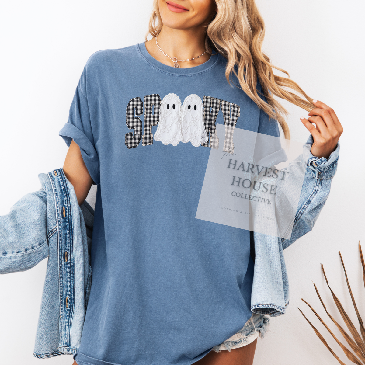 Faux Lace Spooky Shirt