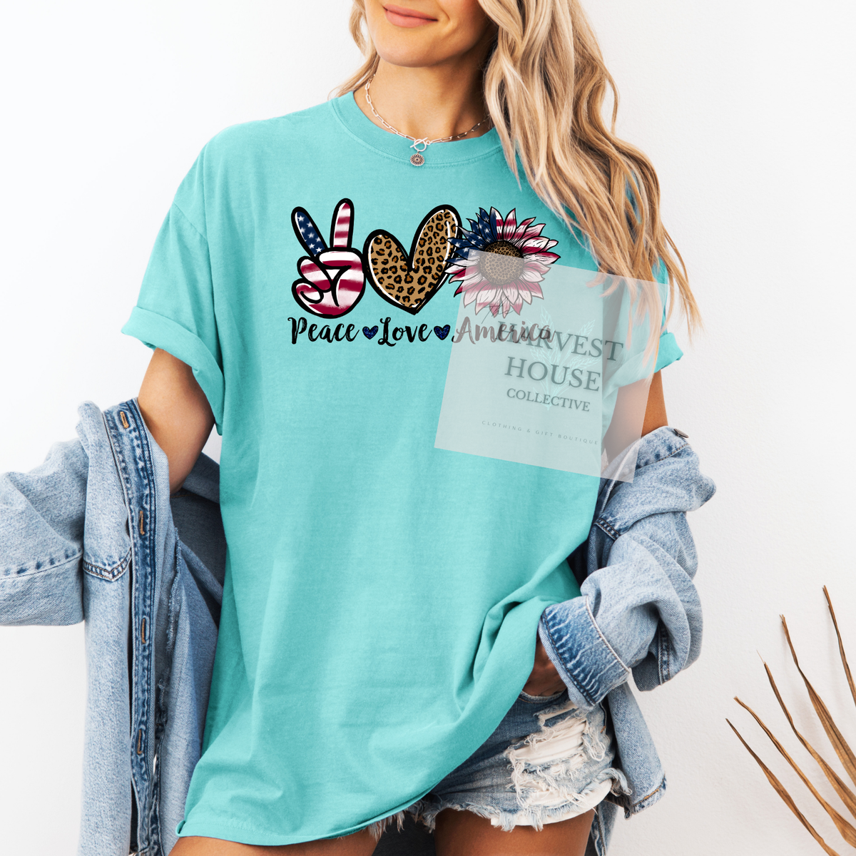 Peace Love America Shirt