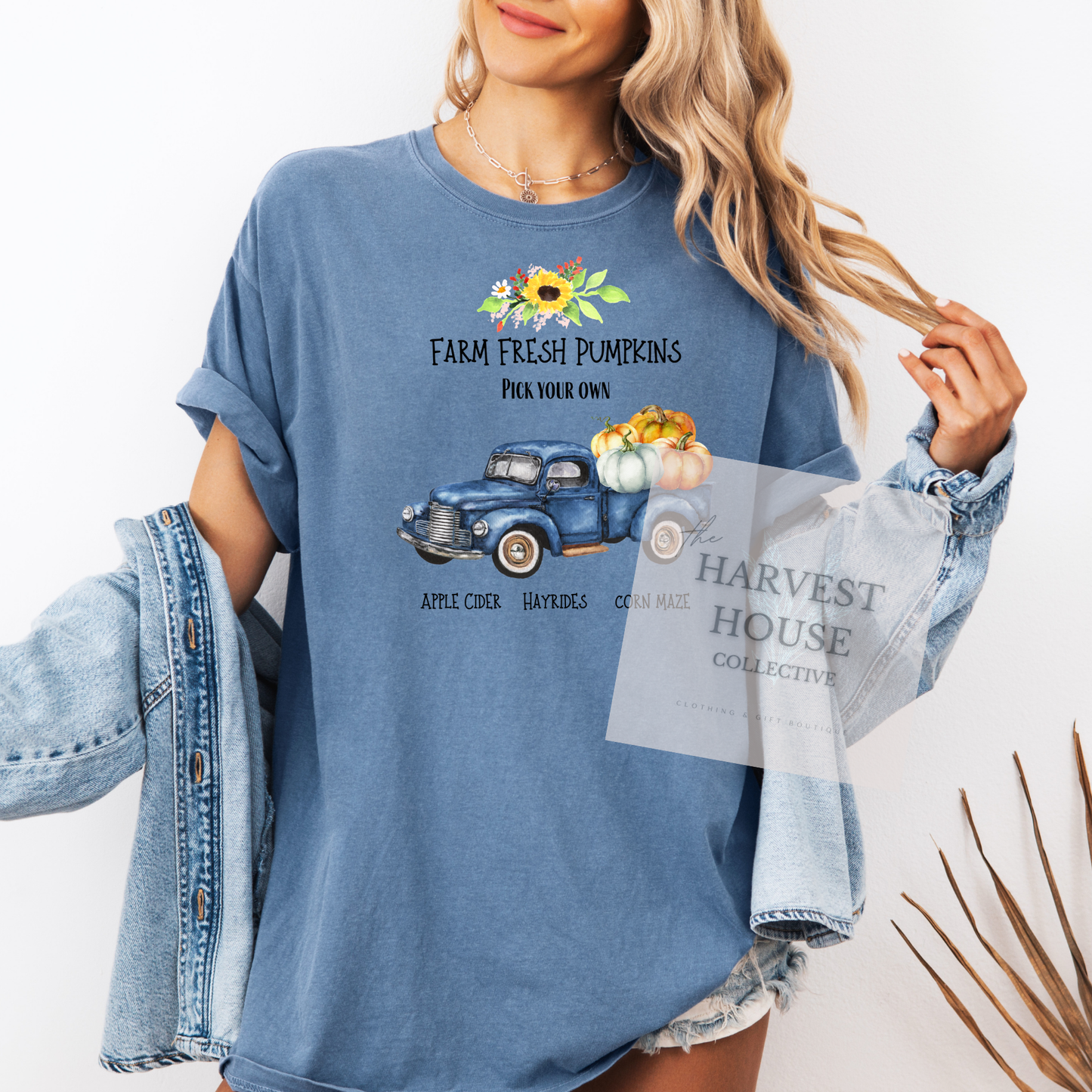 Farm Fresh Pumpkins Crewneck