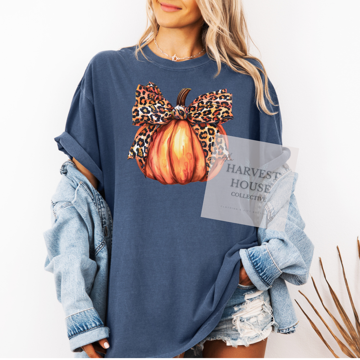 Leopard Pumpkin Shirt