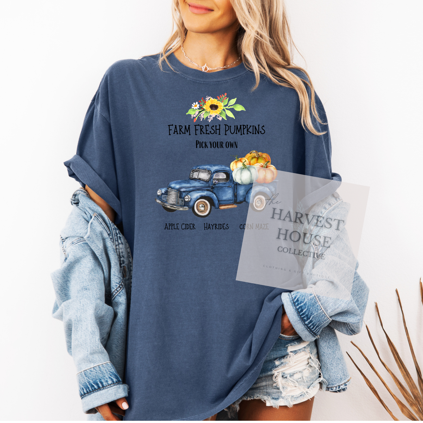 Farm Fresh Pumpkins Crewneck
