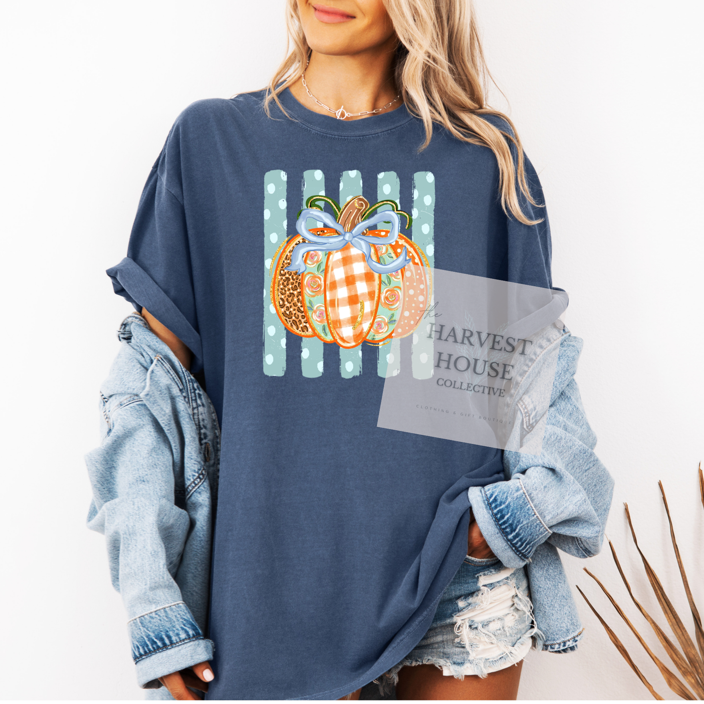 Polka Dot Pumpkin Tee