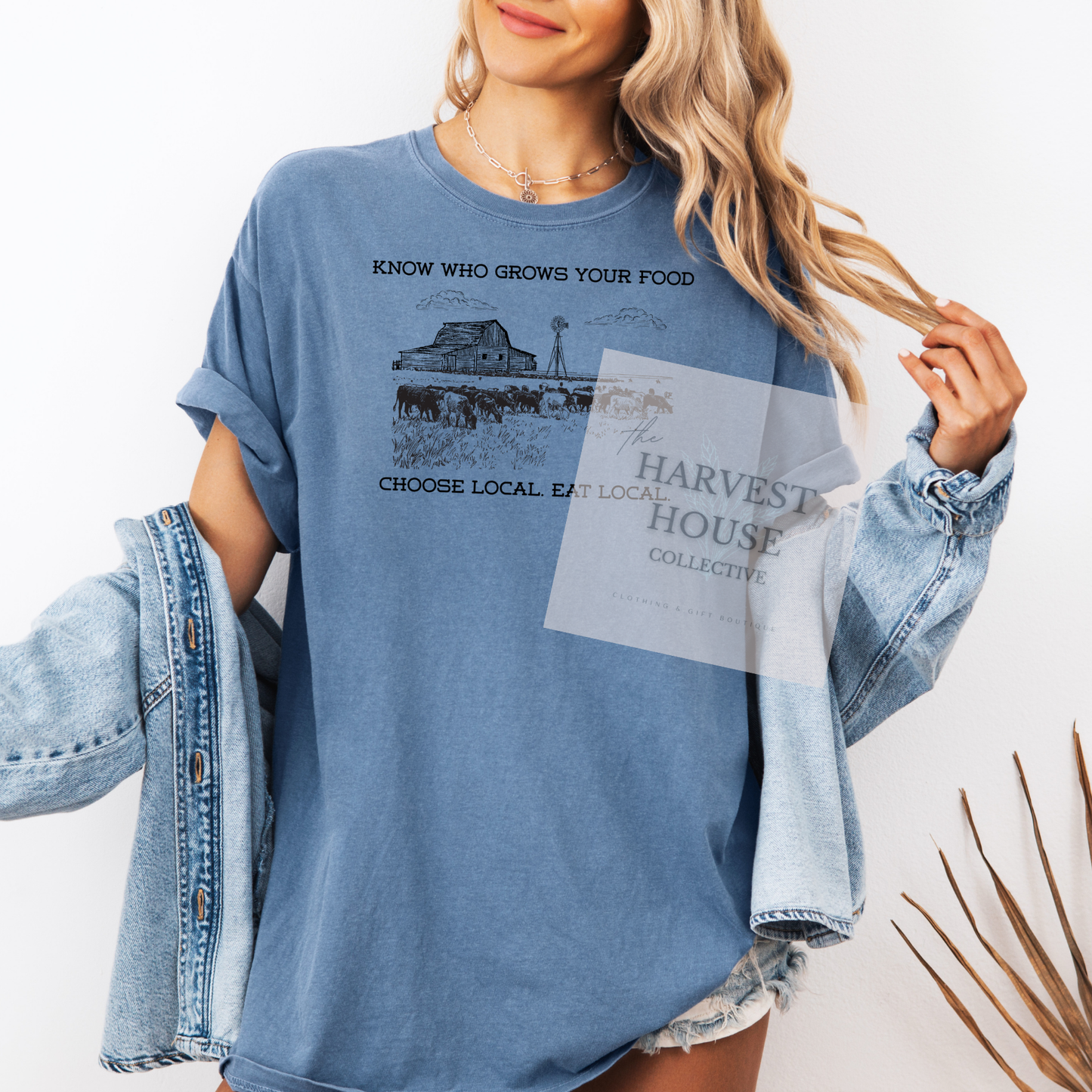 Know Who Grows Your Food Comfort Color Tee
