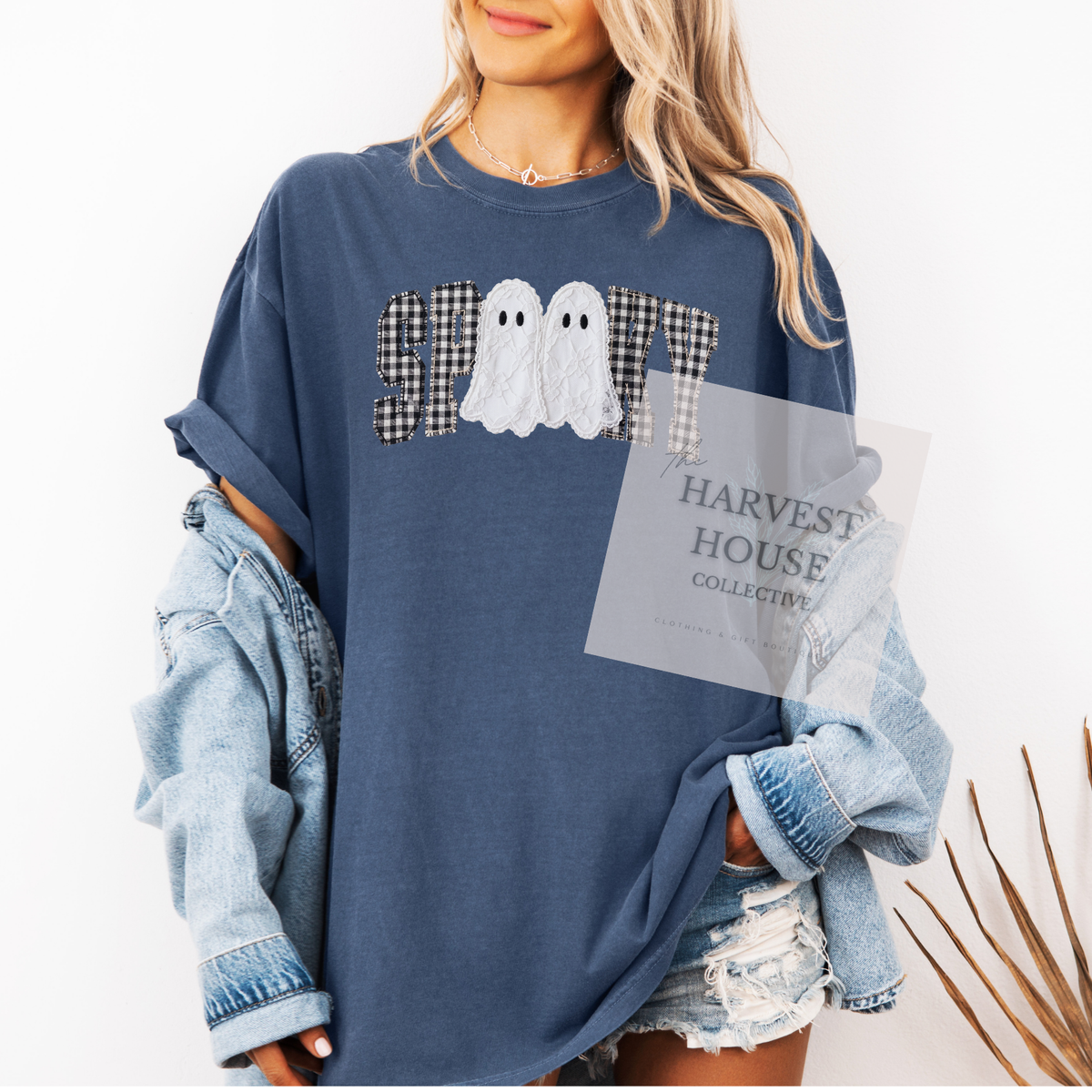Faux Lace Spooky Shirt