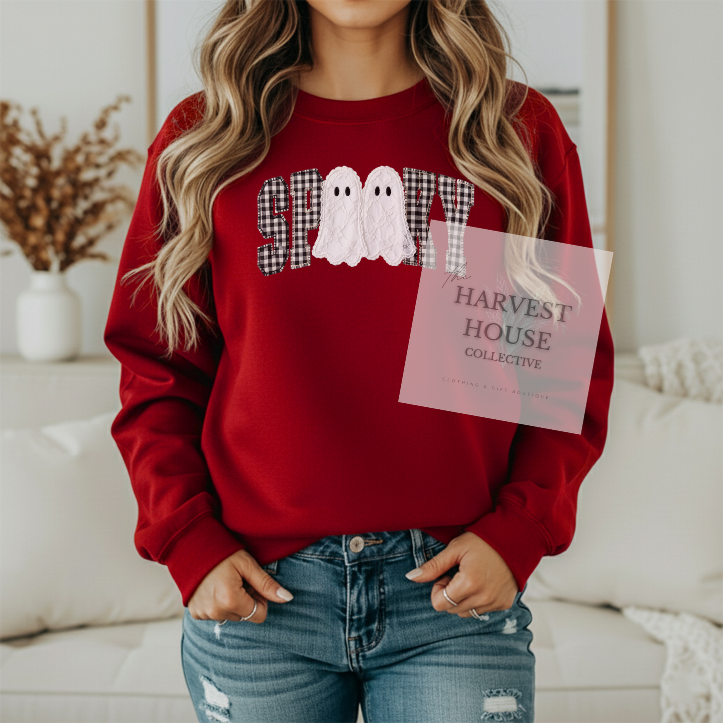 Faux Lace Spooky Shirt