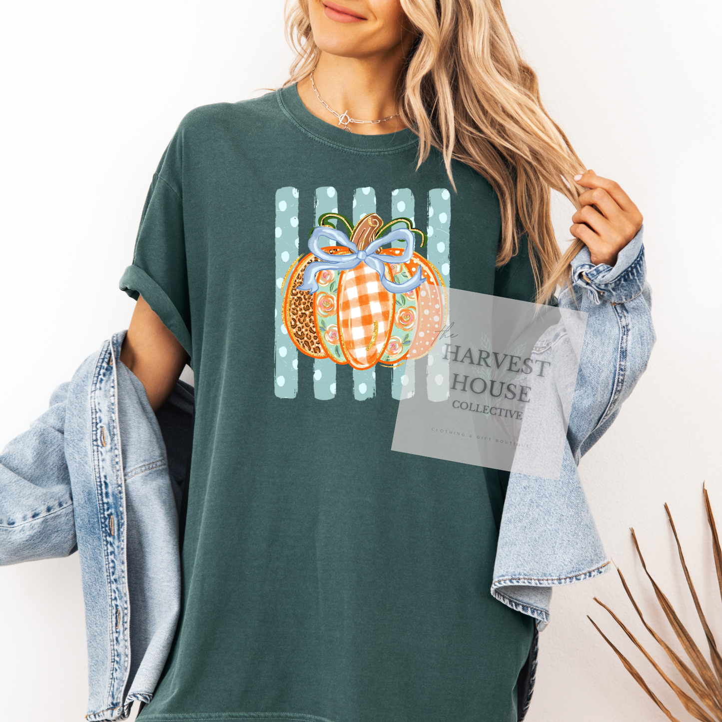 Polka Dot Pumpkin Tee
