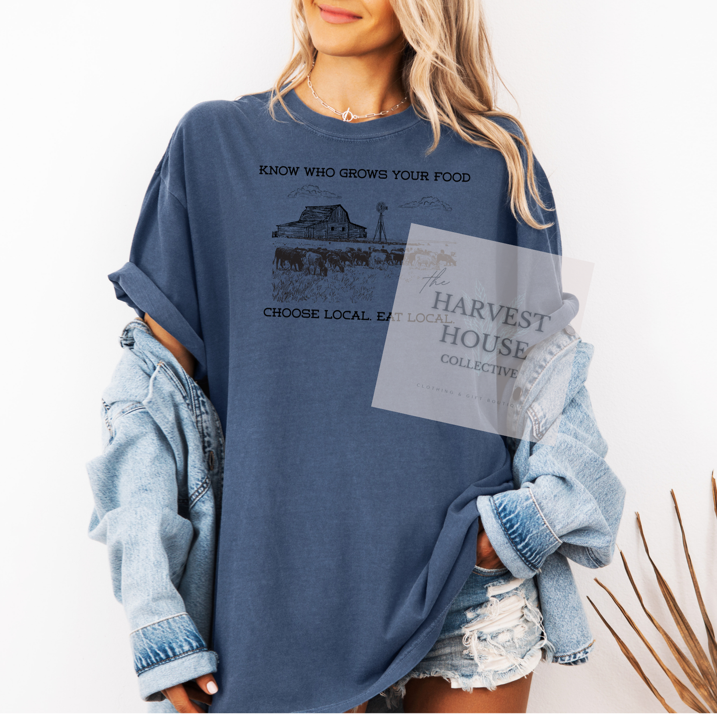 Know Who Grows Your Food Comfort Color Tee