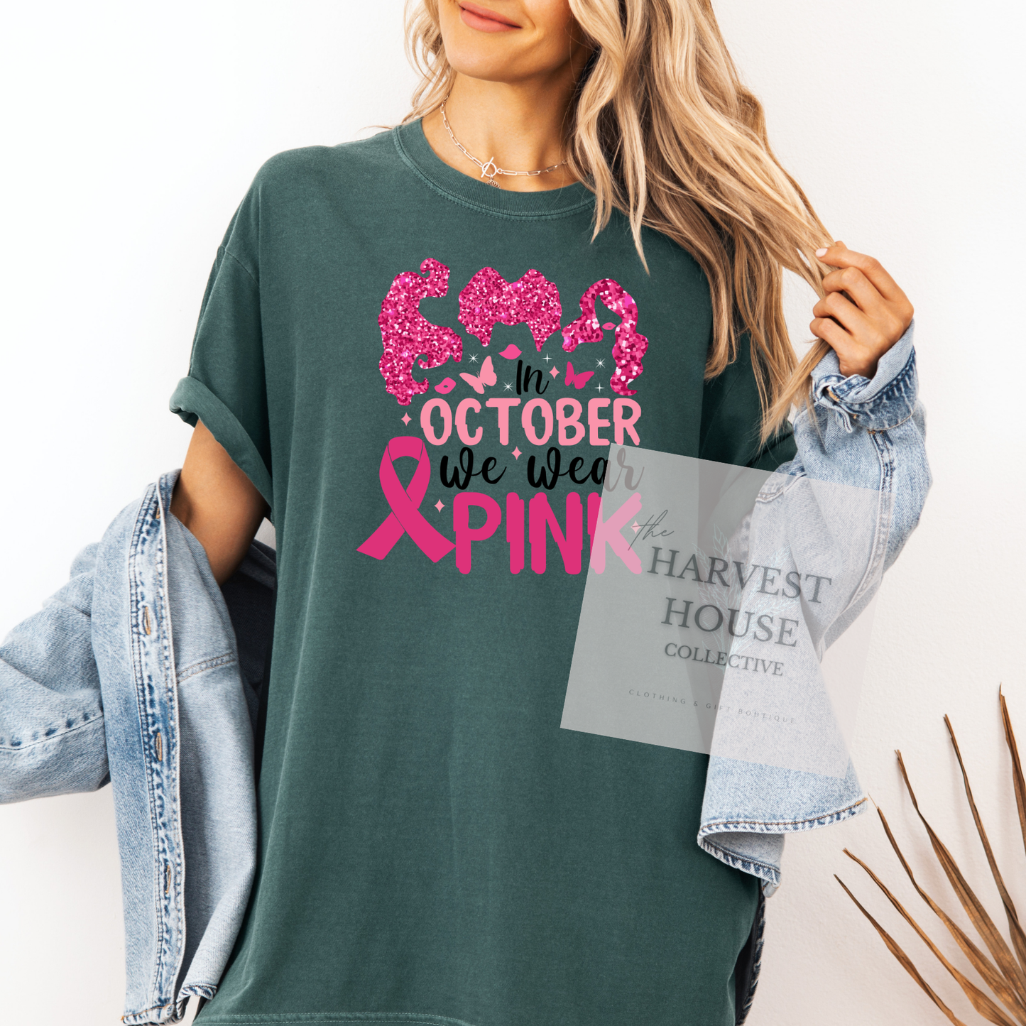 We Wear Pink Comfort Color Tee