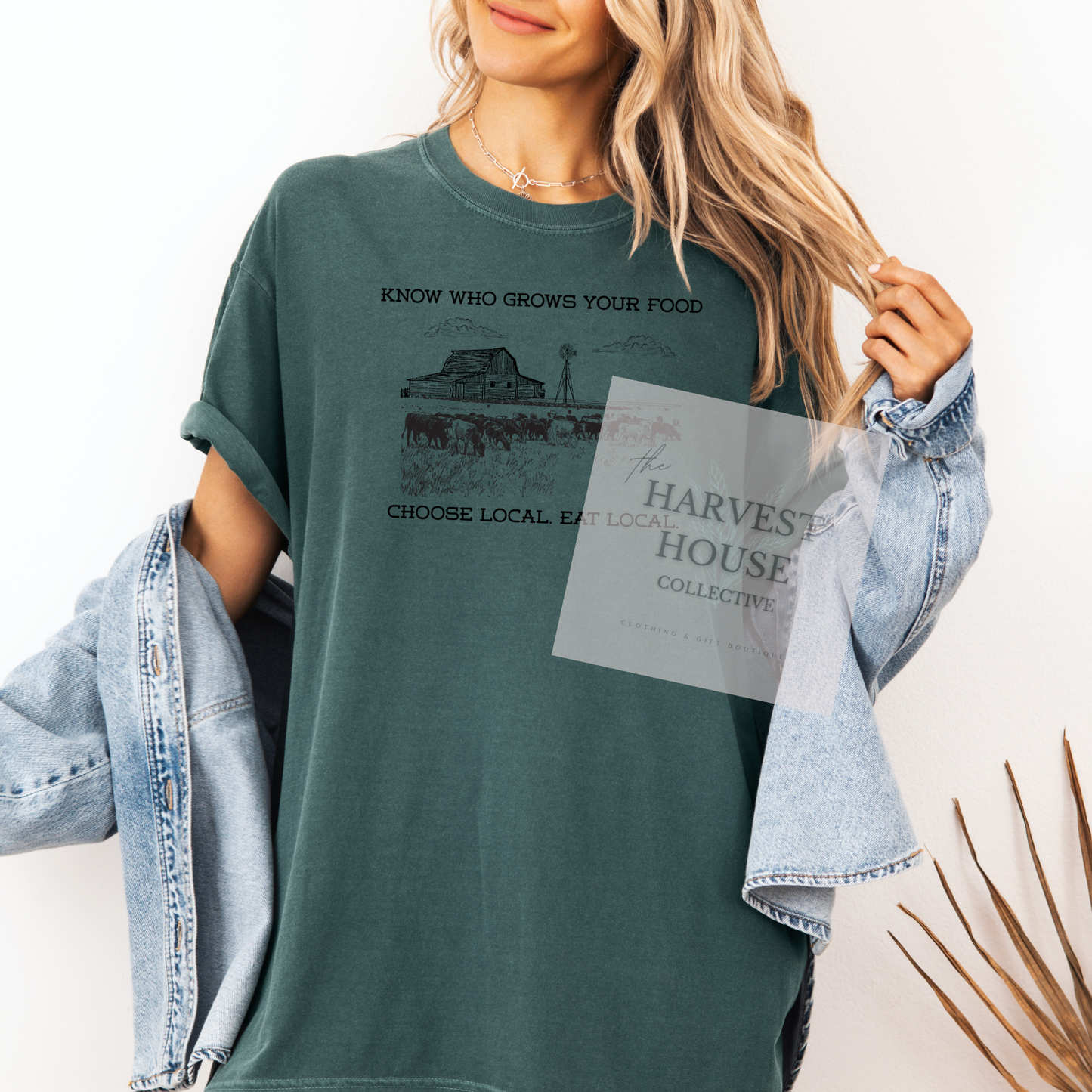 Know Who Grows Your Food Comfort Color Tee