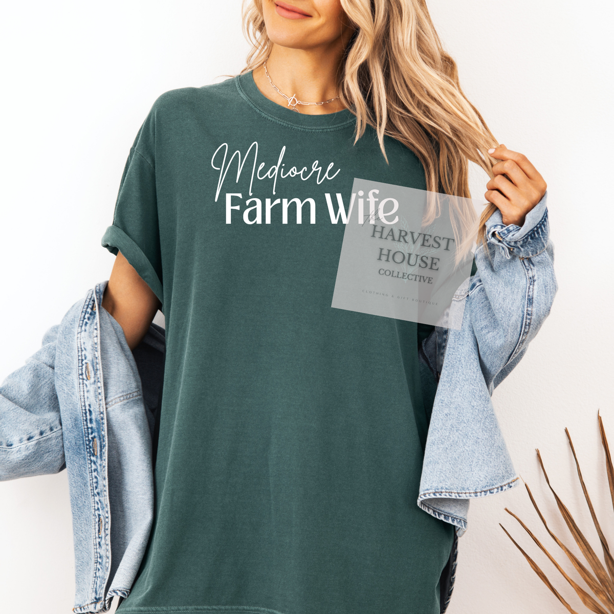 Mediocre Farm Wife Tee