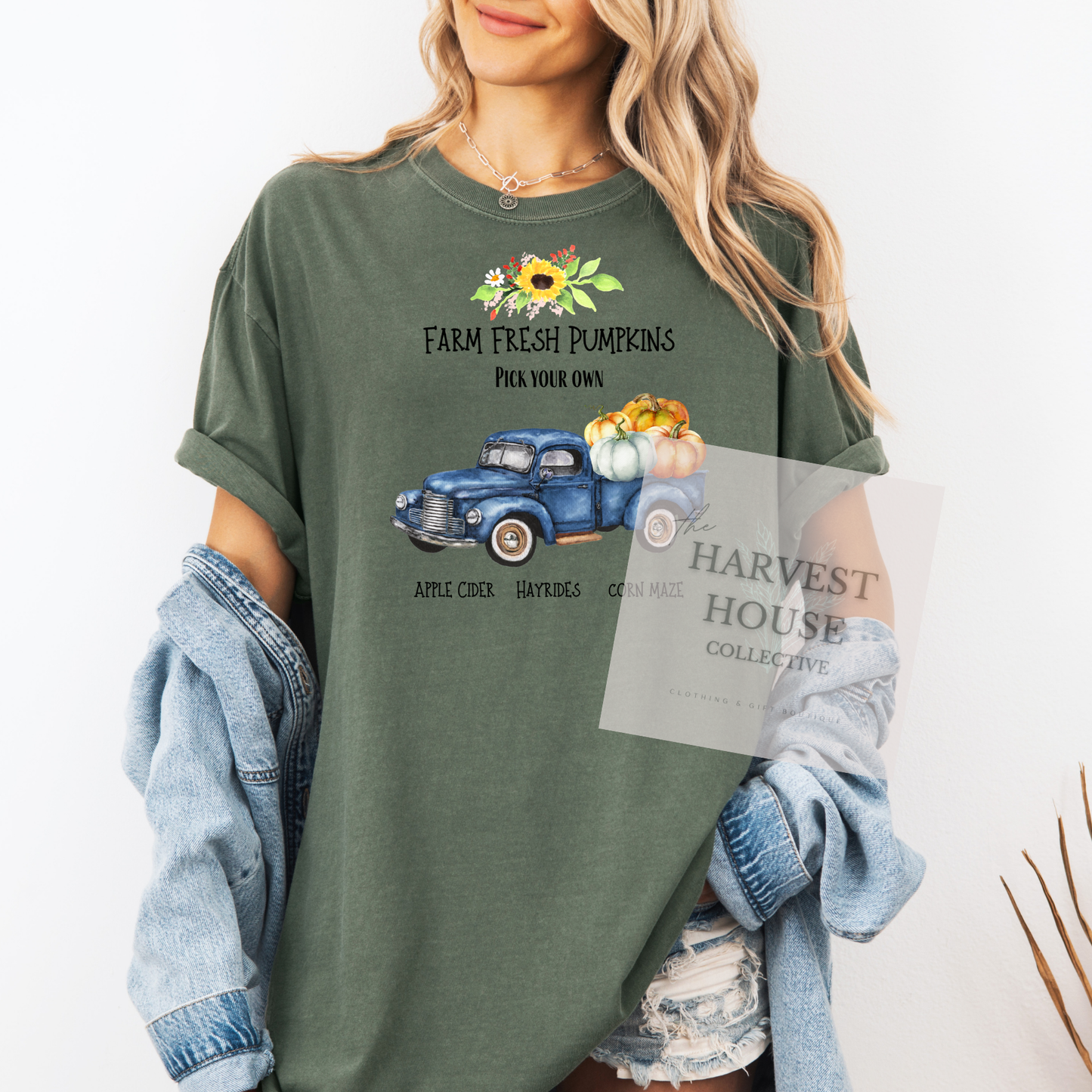 Farm Fresh Pumpkins Crewneck