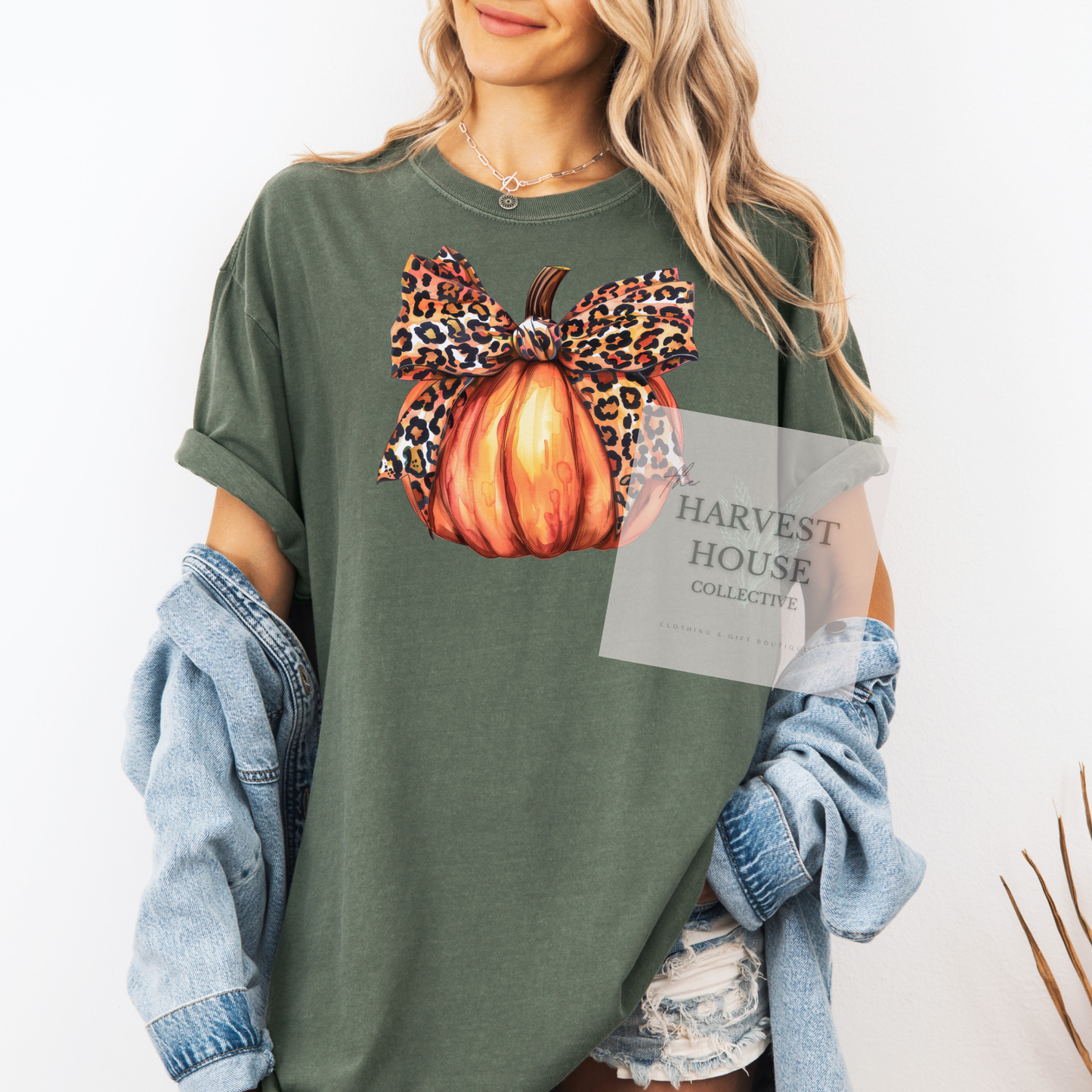 Leopard Pumpkin Shirt
