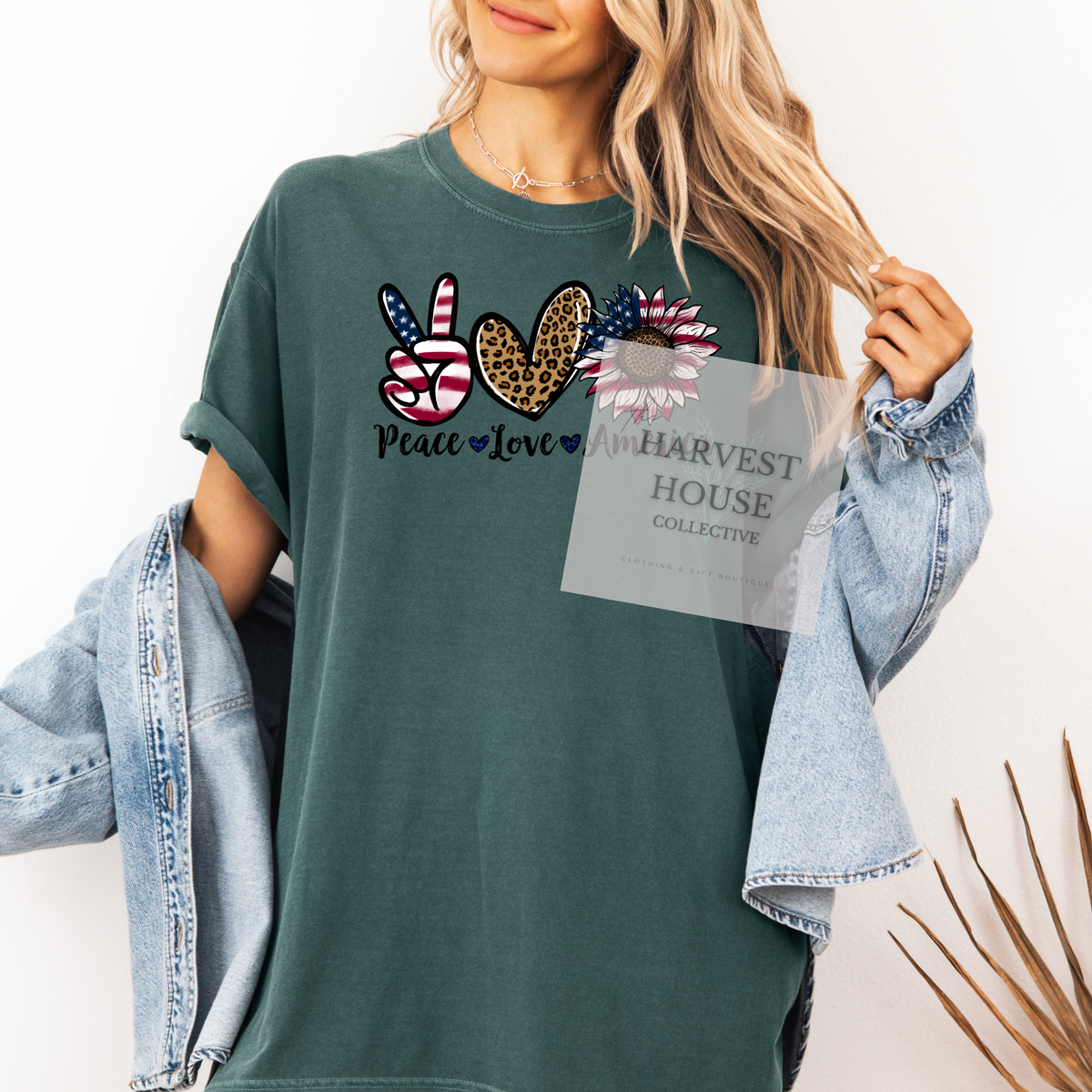 Peace Love America Shirt