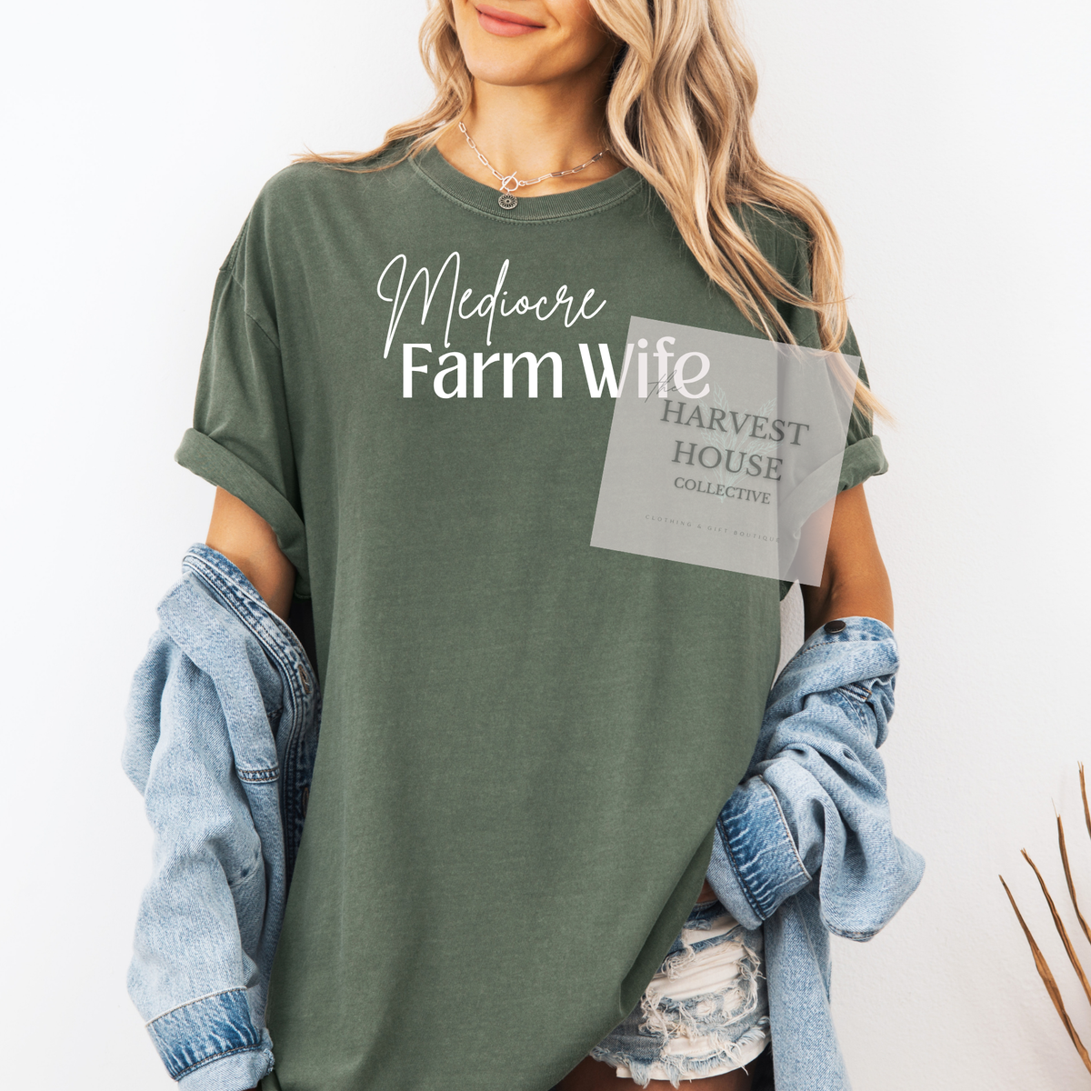 Mediocre Farm Wife Tee