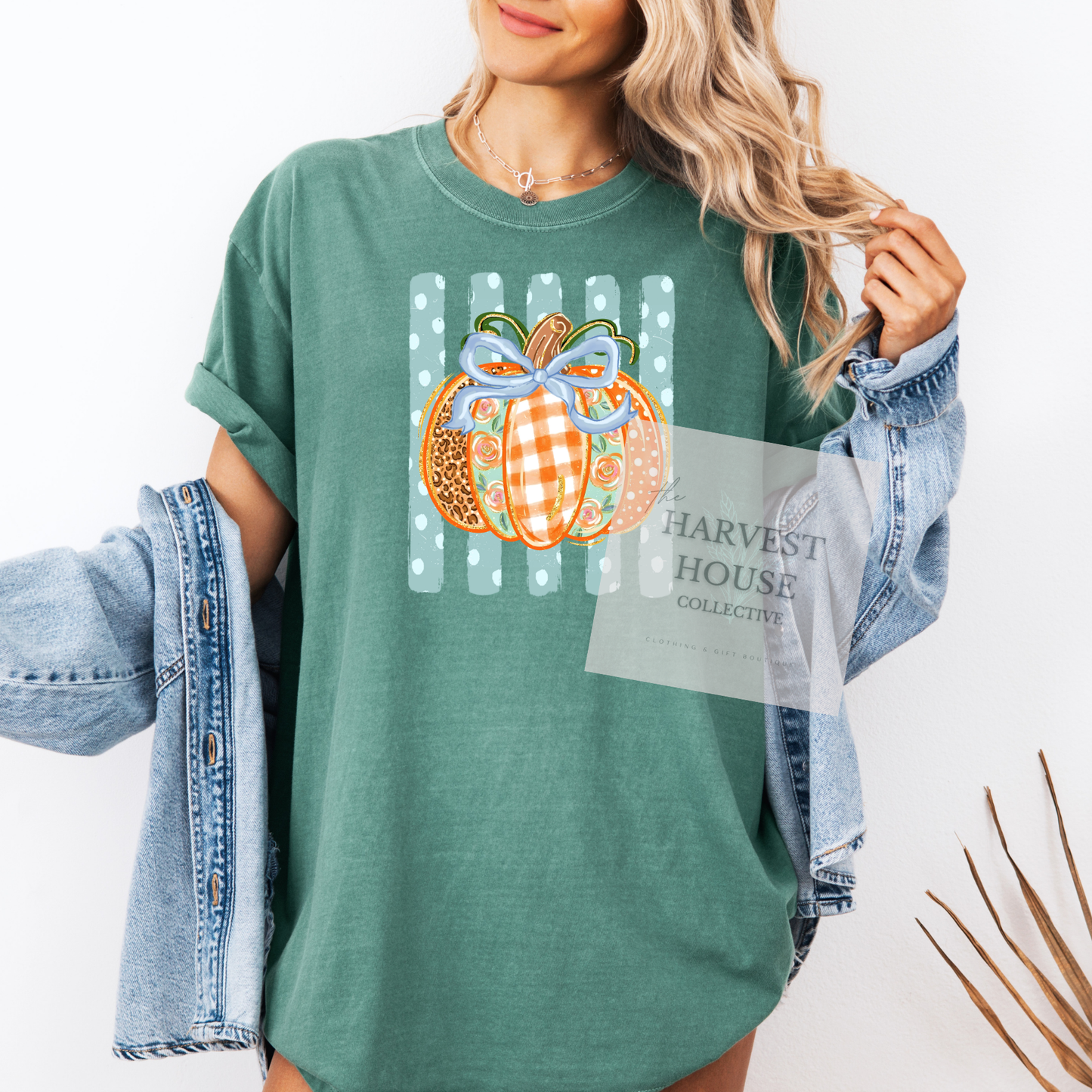 Polka Dot Pumpkin Tee