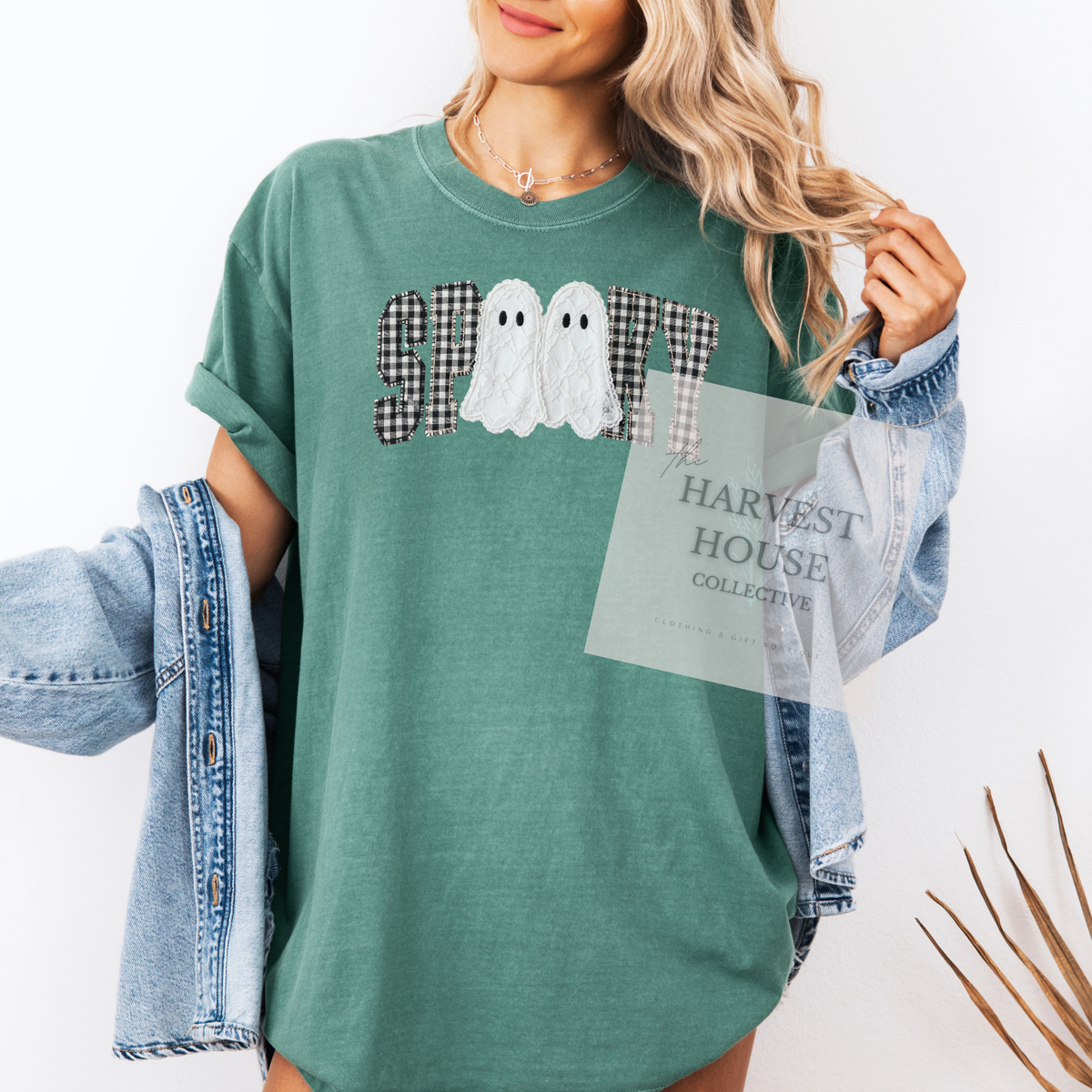 Faux Lace Spooky Shirt