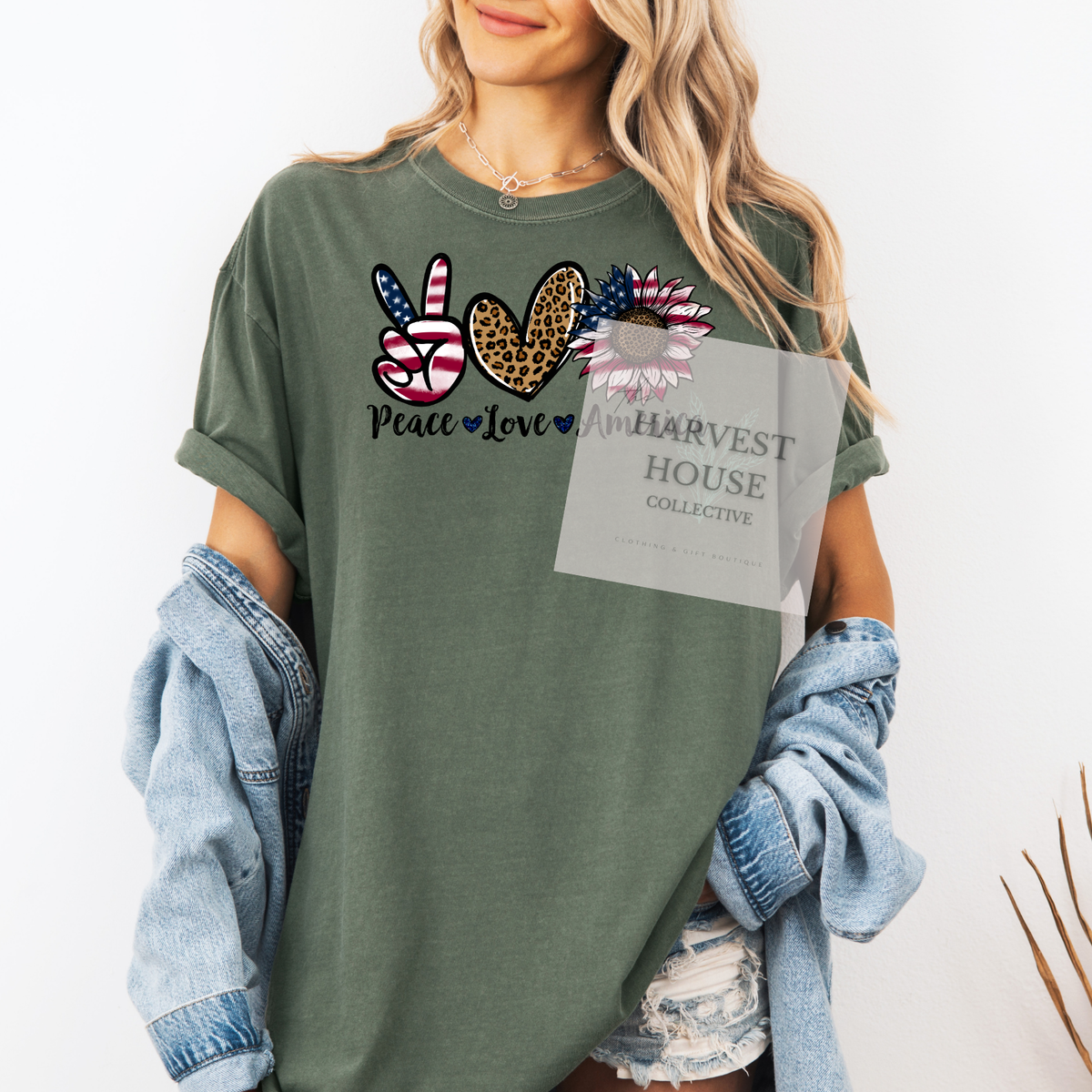 Peace Love America Shirt