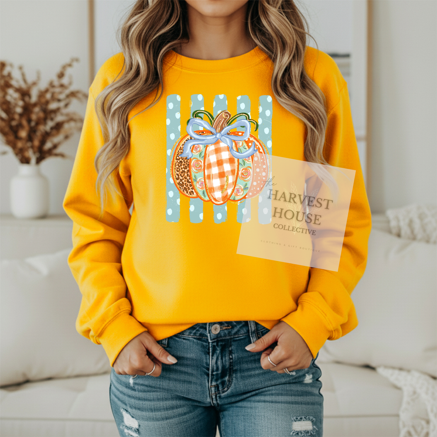 Polka Dot Pumpkin Shirt