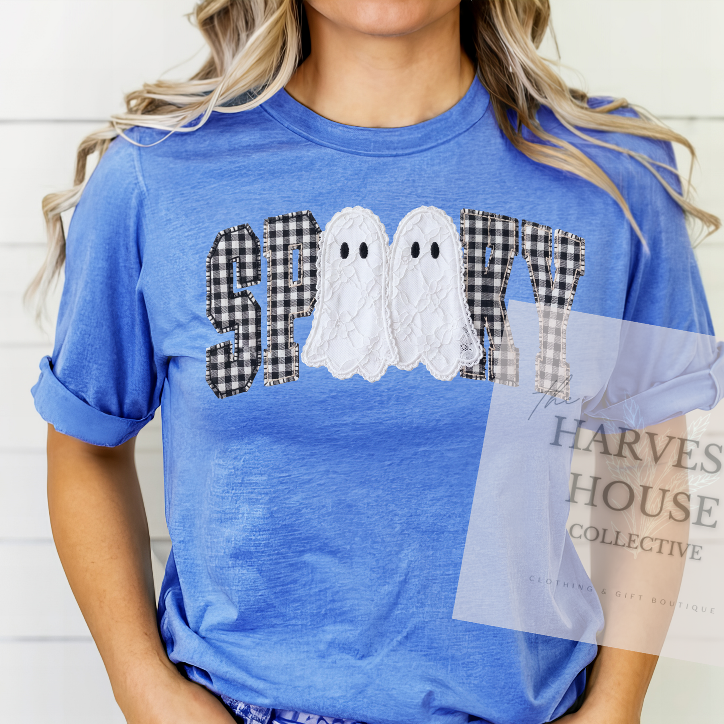 Faux Lace Spooky Shirt