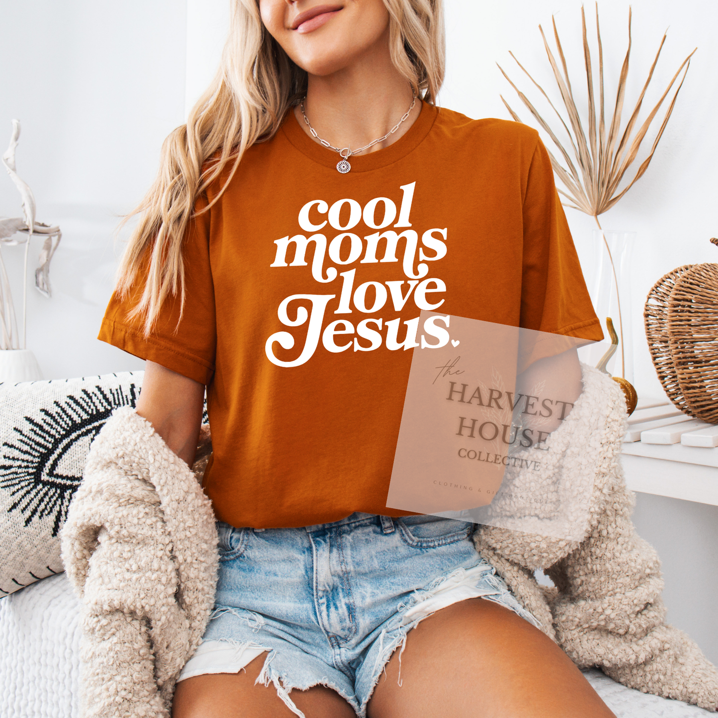 Cool Moms Love Jesus Tee