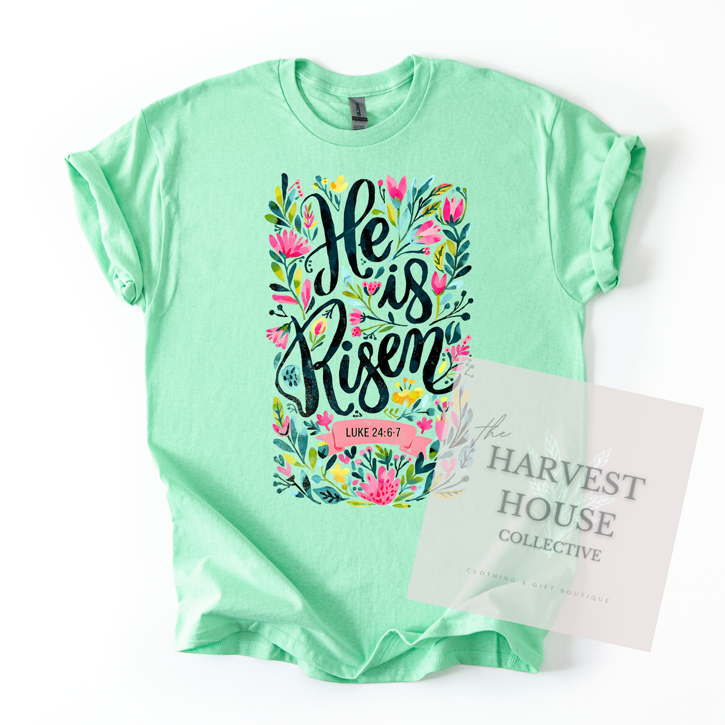 He Is Risen Tee