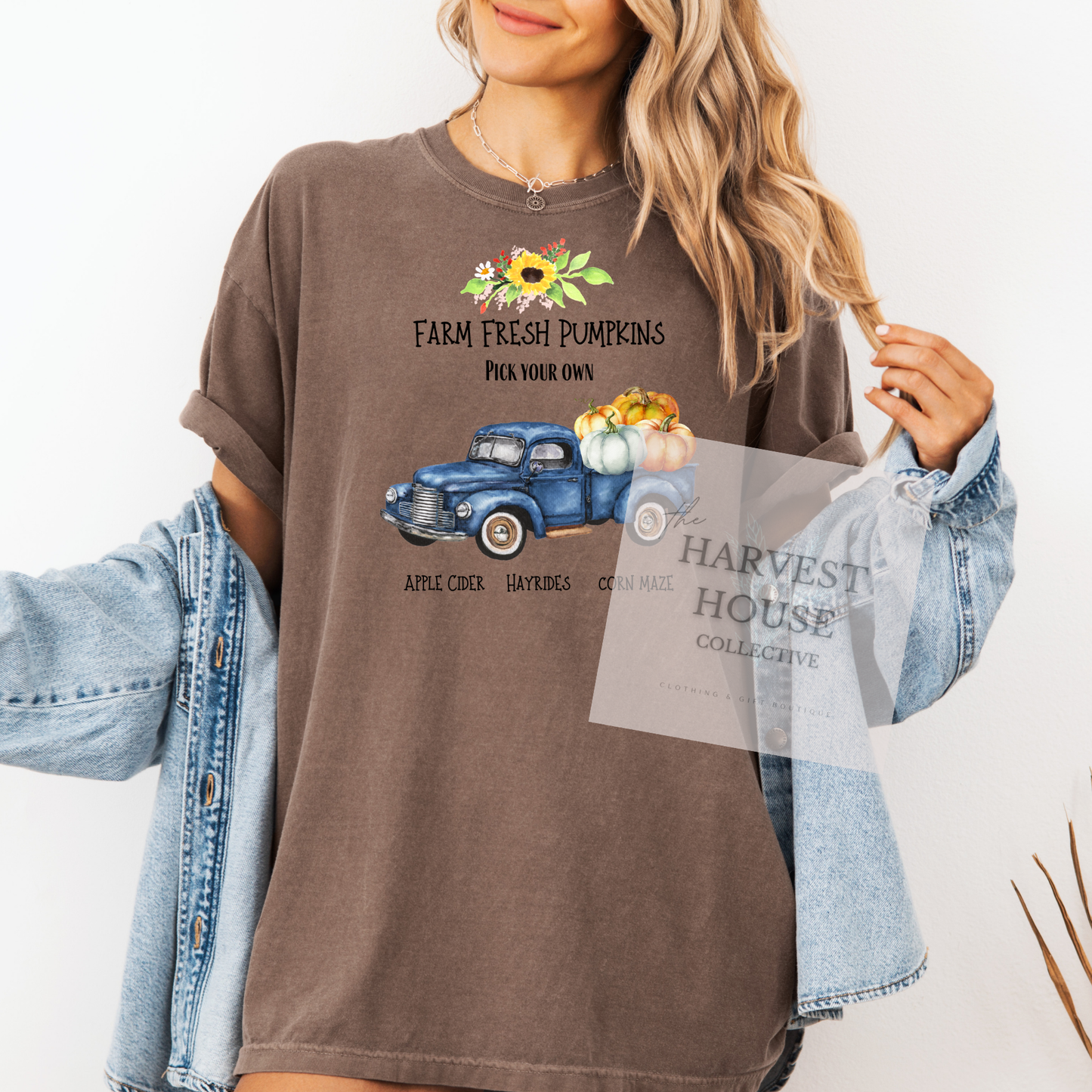 Farm Fresh Pumpkins Crewneck