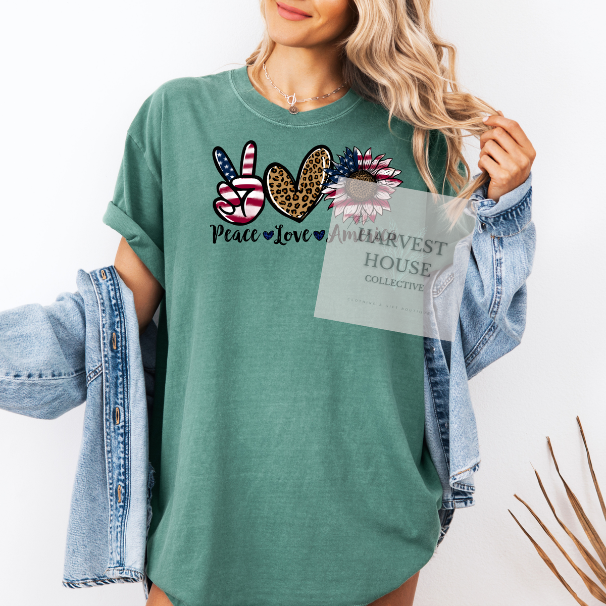 Peace Love America Shirt