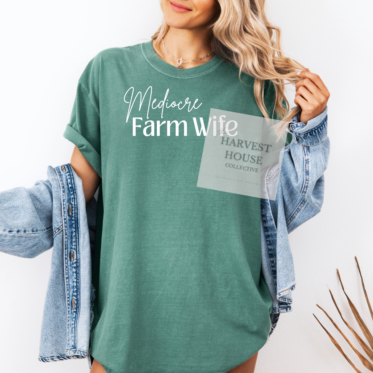 Mediocre Farm Wife Tee
