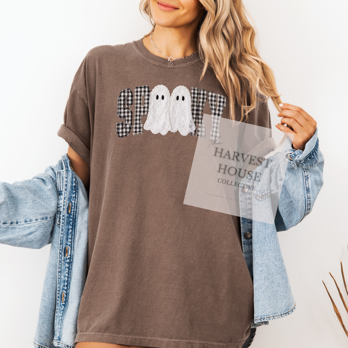 Faux Lace Spooky Shirt
