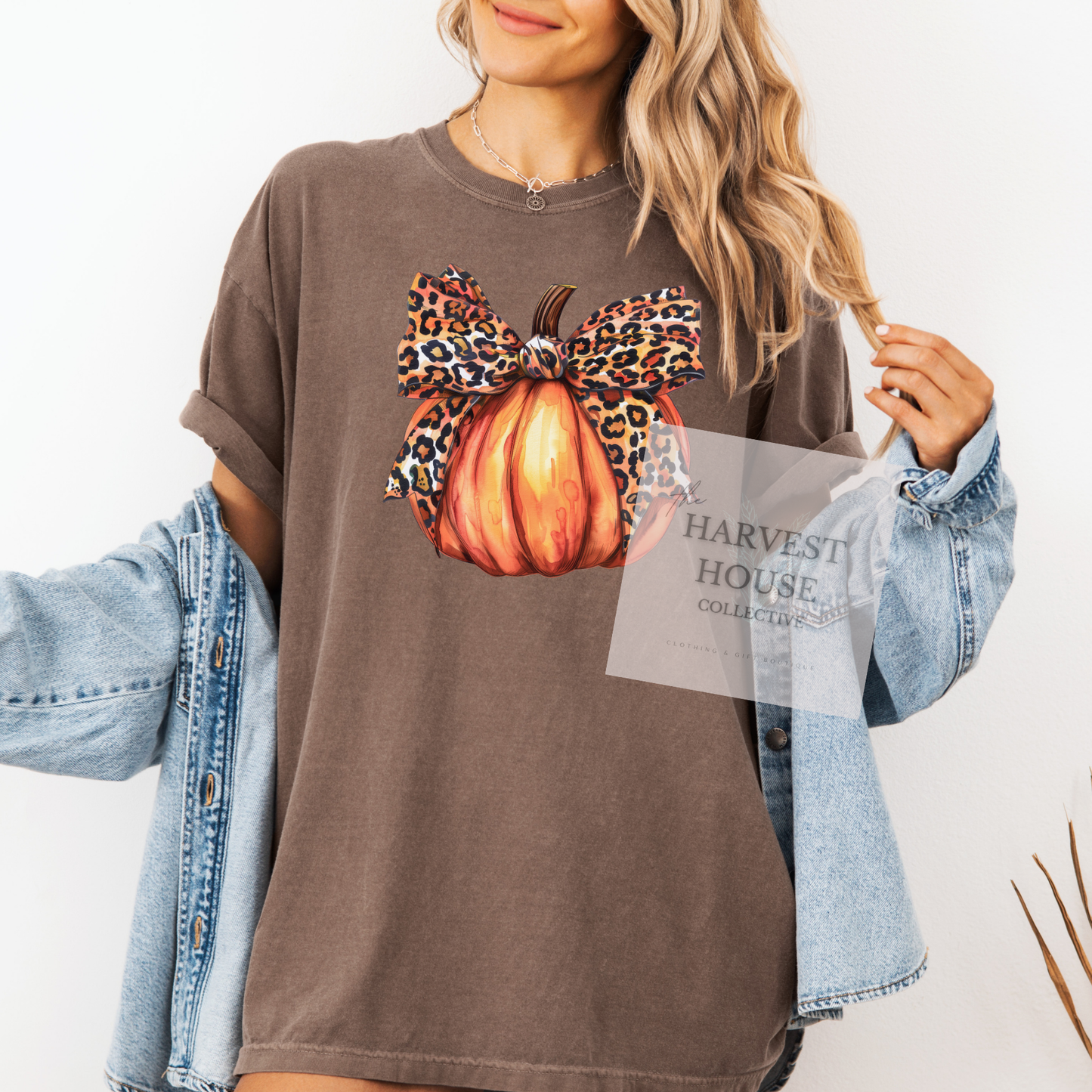 Leopard Pumpkin Shirt
