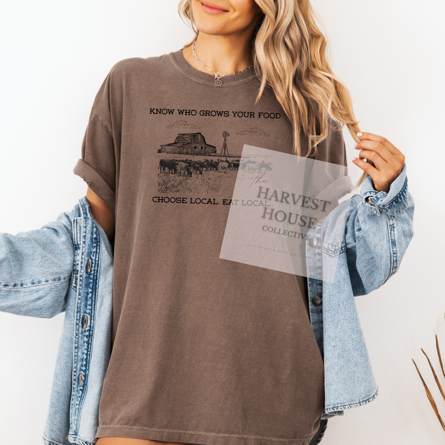 Know Who Grows Your Food Comfort Color Tee