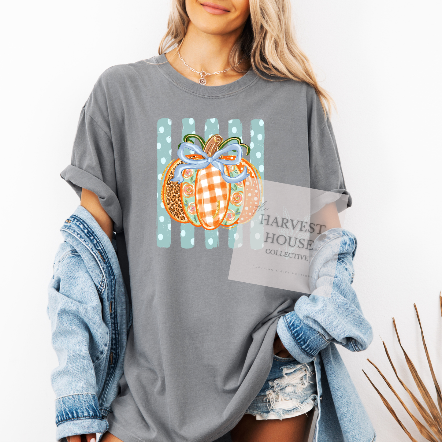 Polka Dot Pumpkin Tee