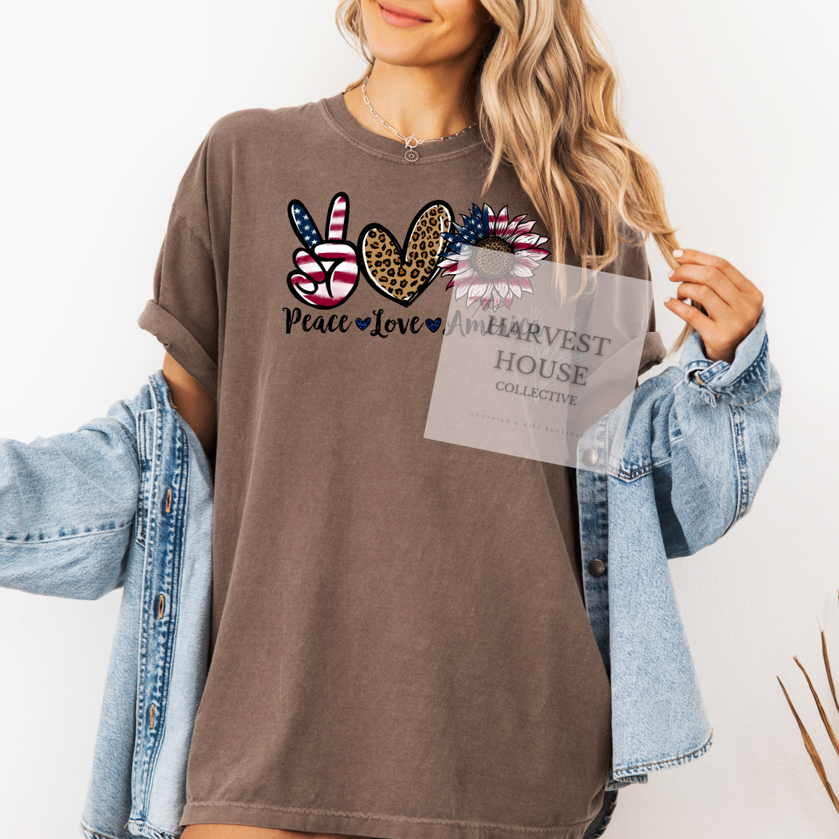 Peace Love America Shirt