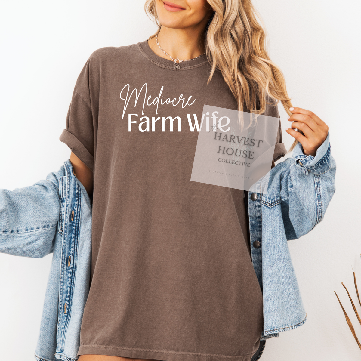 Mediocre Farm Wife Tee