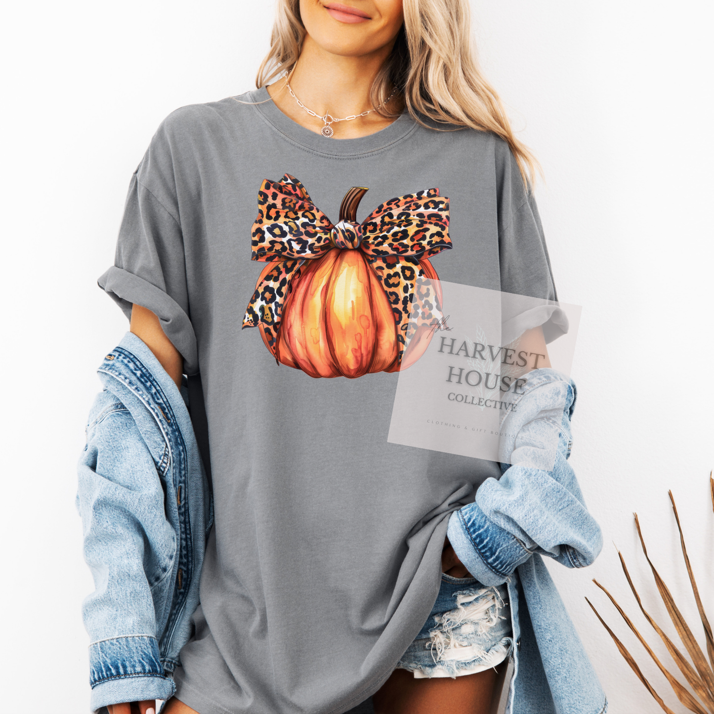 Leopard Pumpkin Shirt