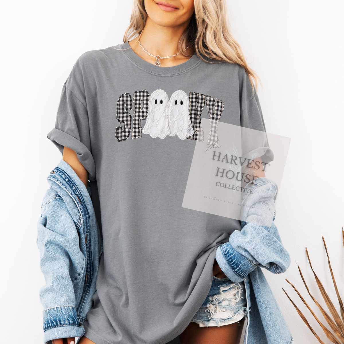 Faux Lace Spooky Shirt