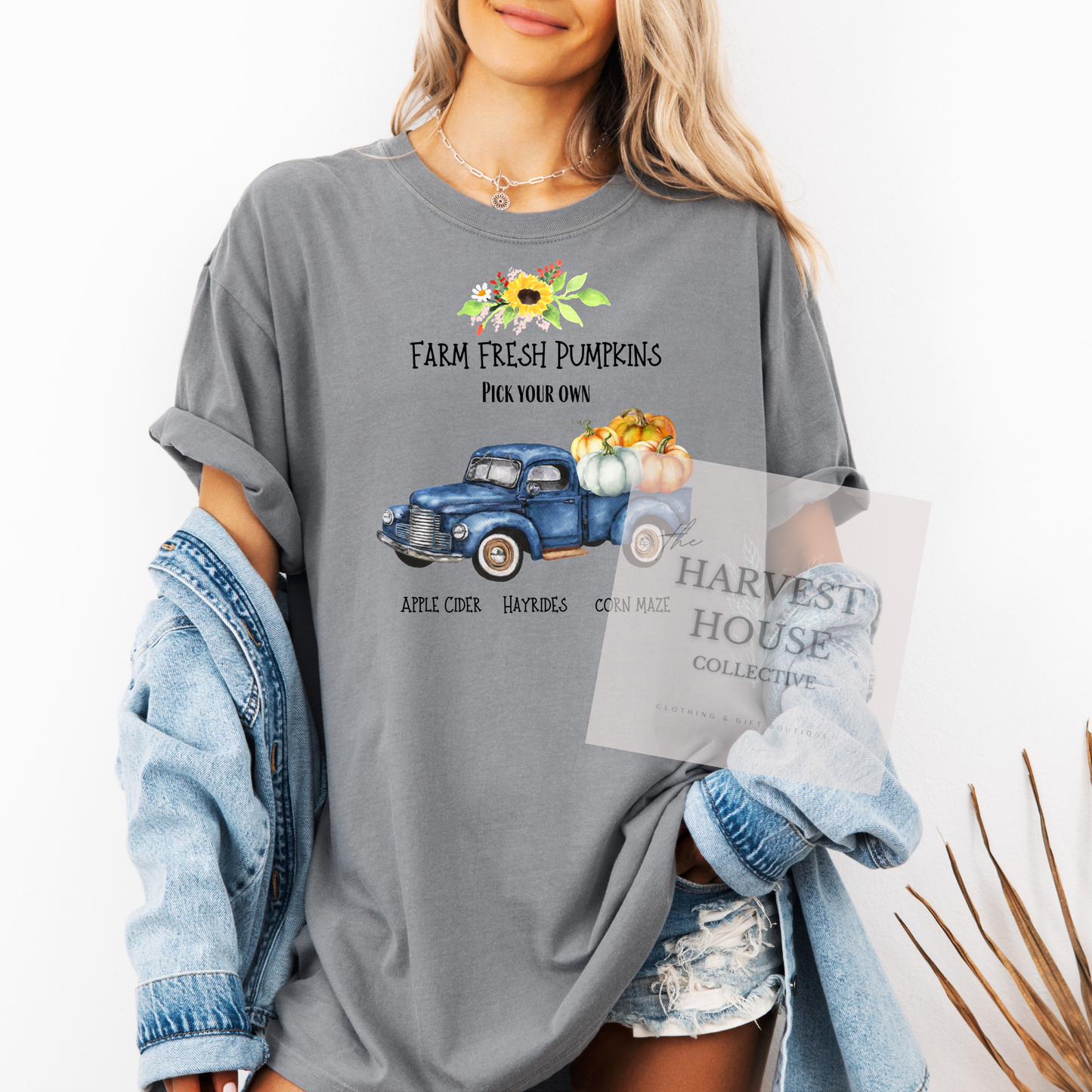 Farm Fresh Pumpkins Crewneck