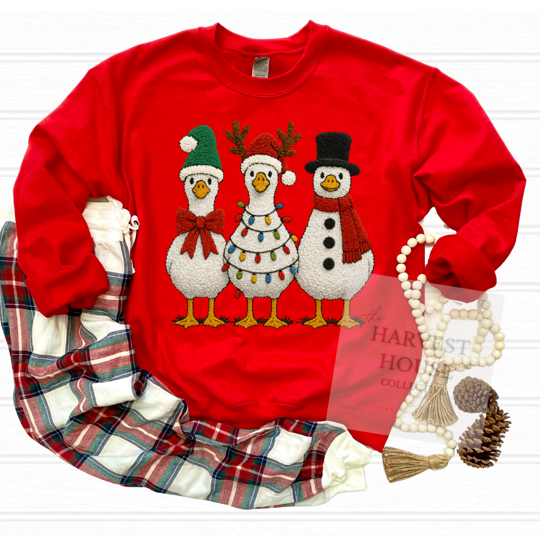 Holiday Geese Sweatshirt
